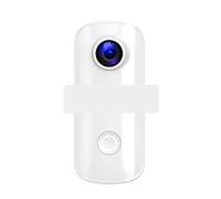 POAHNCU Caméra de Sport Caméra d'action C100 4K 30 m étanche for Le Sport, vélo, la Moto, L'Aventure, Casque, 2,4 GHz, WiFi pour Le Cyclisme et Le vlogging Animalier(C100 Black)