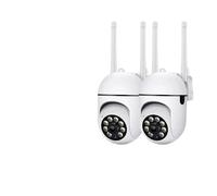 POAHNCU Caméra WiFi, Caméra De Surveillance Extérieure Et Intérieure for Animaux De Compagnie, avec Vision Nocturne Et Détection,pour allée de Jardin(2Pcs Camera)
