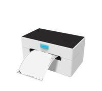 POAHNCU Étiqueteuse, Imprimante D'étiquettes D'expédition Thermique 4 Pouces 9220 USB/Bluetooth Compatible avec Les Codes-Barres Windows/Mac,pour la Maison(9220 USB BL)