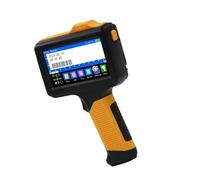 POAHNCU Imprimante à Jet d'encre Portable 12,7 mm imprimante à Jet d'encre Thermique Portable pour Le Texte QR Barcode Date Numéro de Codage Machine de Codage,pour l'étiquette de Date de Texte