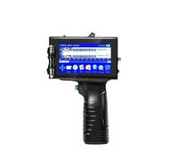 POAHNCU Imprimante à Jet d'encre Thermique Portable, Langue, numéro, Logo, Date d'expiration, étiquette,pour l'étiquette de Date de Texte