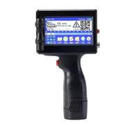 POAHNCU Imprimante à Jet d'encre Thermique Portable Mini avec Code-Barres QR et Date d'expiration,pour l'étiquette de Date de Texte