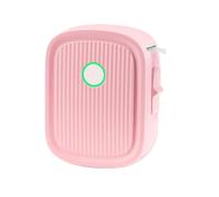POAHNCU Imprimante D'étiquettes Bluetooth Mini Imprimante Étiqueteuse Imprimante Portable sans Fil,pour l'étiquette de Date de Texte(Pink)