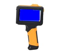 POAHNCU Imprimante Jet d'encre Portable, Imprimante À Jet d'encre for Étiquettes, Code QR De Date, Modèle Texte, Machine Codage Portable Multilingue Intelligente,pour l'étiquette