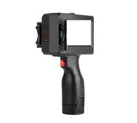 POAHNCU Imprimante Jet d'encre Portable, Imprimante À Jet d'encre Portable 12,7 Mm for Codes QR, Codes-Barres, Numéros De Lot, Date D'expiration, 25 Langues,pour l'étiquette