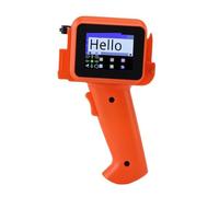 POAHNCU Imprimante Jet d'encre Portable, Imprimante À Jet d'encre Portable 2,4 Pouces, Mini-imprimante Intelligente Multilingue, Hauteur Réglable De 1 12,7 Mm,pour l'étiquette