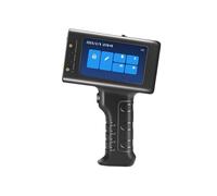 POAHNCU Imprimante Jet d'encre Portable, Imprimante À Jet d'encre Portable De 12,7 Mm for Code-Barres Numéro Lot, Code QR, Codeur D'étiquettes,pour l'étiquette