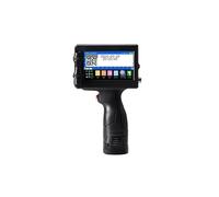 POAHNCU Imprimante Jet d'encre Portable, Imprimante À Jet d'encre Portable, D'étiquettes De Codes Barres Texte Code QR, Machine Codage Date D'identification Numéro Lot,pour l'étiquette