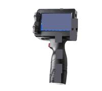 POAHNCU Imprimante Jet d'encre Portable, Imprimante À Jet d'encre Portative 25 .4mm, Chaîne De Montage D'étiquettes, Sac d'emballage, Code QR, Barres, Date D'expiration,pour l'étiquette