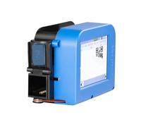 POAHNCU Imprimante Jet d'encre Portable, Imprimante À Jet d'encre Thermique Portable Mini 12,7 Mm, Code Barres, Numéro De Lot, Date D'identification, D'expiration,pour l'étiquette