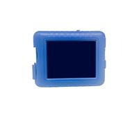 POAHNCU Imprimante Jet d'encre Portable, Imprimante Portable, Petite Machine De Codage, Mini À Jet d'encre, Impression Multilingue, Séchage Rapide,pour l'étiquette(Blue)