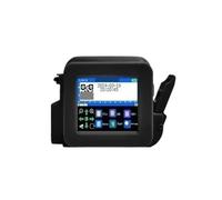 POAHNCU Imprimante Jet d'encre Portable, Mini-imprimante Portable À Jet d'encre De 12,7 Mm, Code QR, Code-Barres, Reconnaissance Numéros Lot, Machine Codage D'images,pour l'étiquette