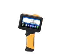 POAHNCU Imprimante Portable à Jet d'encre Thermique de 12,7 mm, Compteur de Date d'expiration, Code-Barres QR, Machine de Codage de Logo,pour l'étiquette de Date de Texte