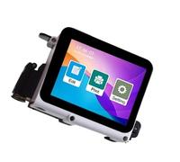 POAHNCU Mini-imprimante à Jet d'encre Portable 12,7 mm, buse QR, Date de lot, numéro, Logo, Date d'expiration, Machine de Codage Portable,pour l'étiquette de Date de Texte