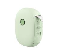 POAHNCU Mini Imprimante Portable Bluetooth sans Fil, Machine D'étiquetage De Poche, Apprentissage À Domicile, Peut Coller du Papier D'étiquette,pour l'étiquette de Date de Texte(Green)