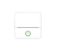 POAHNCU Mini Imprimante Portable D'étiquettes, Imprimante Thermique Bluetooth,pour l'étiquette de Date de Texte(White)