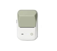 POAHNCU Mini-imprimante Thermique Portable, Étiqueteuse De Poche, Bluetooth,pour l'étiquette de Date de Texte(Green)