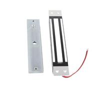 POAHNCU Serrure magnétique, DC12V 280kg/600Lbs Serrure Magnétique Électrique Force De Maintien Électro-Aimant Mode NC Sécurisé,pour Serrure électromagnétique