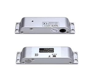 POAHNCU Serrure magnétique, Serrure Électromagnétique, Loquet Électrique Exposé 12V Ou 24V, Porte en Bois, Fer, Pare-feu, Réglage du Délai, Contrôle D'accès,pour Serrure électromagnétique