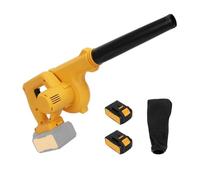 POAHNCU Souffleur de Feuilles Souffleur De Feuilles Électrique sans Fil, Mini pour L'entretien La Pelouse, Alimenté par Batterie pour souffler Les Feuilles, Les sécher, Camper