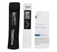 POAHNCU Testeur de pH de l'eau, Compteur TDS PH 0.01 pour Testeur De Qualité l'eau avec Plage Mesure 0-14 3 en 1 Température EC pour Eau Potable, Aquariums, etc.