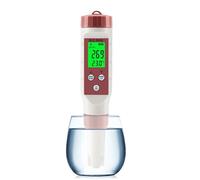 POAHNCU Testeur de pH de l'eau, Testeur d'eau Numérique Bluetooth Ph-mètre EC TDS Temp APP Contrôle Intelligent Qualité ATC pour Aquariums Potables pour Eau Potable, Aquariums, etc.