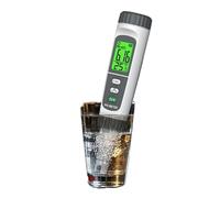 POAHNCU Testeur de pH de l'eau, Testeur d'eau Numérique Ph-mètre avec Stylo ATC, Qualité pour Boisson Domestique Et Aquarium pour Eau Potable, Aquariums, etc.(631a)