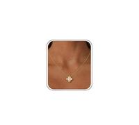 Poaiiu Collier délicat en or 14 carats pour femme - Ne ternit pas - Collier ras du cou en oxyde de zirconium - Pour demoiselle d'honneur, anniversaire, Noël