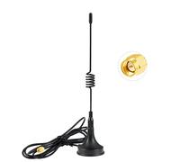 POBADY Antenne 433 MHz 3dBi SMA mâle Adaptateur 3M RG174 Base magnétique omnidirectionnelle pour Raspberry Pi NFC GSM ISM CUL USB CCU3 CCU2 CC1101