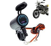 Pobinet De Moto - Prise De Chargement À L'épreuve Des Intempéries, Port PD À Grande Vitesse | Connecteur De Charge Rapide, Quai De Smartphone, Centre De Conduite Tout-terrain, Station De Véhicule En P