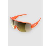 Lunettes POC Aim orange avec lentille Clarity Road Partly Sunny Gold