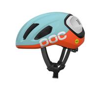 POC Amidal - Casque Route aérodynamique avec MIPS Air Node, Zones arrière renforcées, Ajustement 360° et compatibilité lumière Knog pour sécurité et visibilité