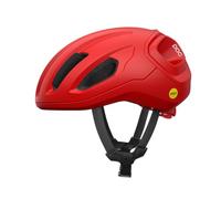 POC Amidal - Casque Route aérodynamique avec MIPS Air Node, Zones arrière renforcées, Ajustement 360° et compatibilité lumière Knog pour sécurité et visibilité