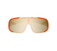 Poc - Aspire Mid Cat 2 - Lunettes vélo Fluorescent Orange Translucent - Clarity Road Partly Sunny Gold Cat 2