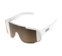 POC Aspire Mid Lunettes de Soleil, Hydrogen White/Clarity Trail/Partly Sunny Silver, Taille Unique Unisex