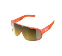 POC Aspire Sunglasses, Fluo. Orange translucide/Clarity Road/Partly Sunny Gold, Taille Unique Unisex-Adult