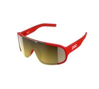 POC Aspire Sunglasses, Prismane Red/Clarity Road/Partly Sunny Gold, Taille Unique Unisex-Adult