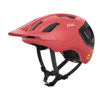 Poc - Axion Race MIPS - Casque VTT Ammolite Coral / Uranium Black Matt - M (55 - 58 cm)
