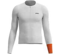 Poc - Cadence L/S Jersey - Maillot vélo homme Hydrogen White - S