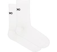 POC Chaussettes de cyclisme Cadence Road – Mixte – Blanc – EU 40-42 (M)