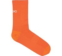 POC Chaussettes Cadence Road Sock de cyclisme mixte Zink Orange Taille 40-42