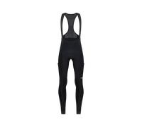 Poc - Cadence Thermal Lite Bib Tights - Cuissard long vélo homme Uranium Black - L