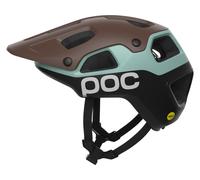 POC Casque de cyclisme Cularis Pure S 51-54 cm Bronzite Brown Matt / Lazurite Blue Matt