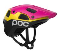 POC Casque de cyclisme Cularis Pure Taille S (51-54 cm) Rhos Red Matt/Citrine Yellow Matt
