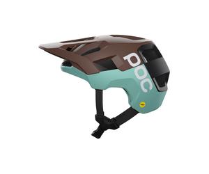 POC - Casque intégral de VTT - Kortal Race Mips Bronzite Brown Matt/Lazurite Blue Matt - Taille 51-54 cm - Marron Marron 51-54 cm