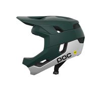 POC - Casque intégral de VTT - Otocon Race Mips Pargasite Green Matt/Hydrogen White Matt - Taille 59-62 cm - Vert Vert 59-62 cm