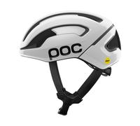 POC Casque vélo route Omne Air MIPS – Hydrogen White/Uranium Black Matt avec logo – M (54–59 cm)