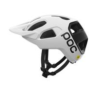 POC Casque VTT Cularis MIPS - Hydrogen White / Uranium Black Matt avec logo - M (55-58 cm)