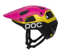 POC Casque VTT Cularis Pure MIPS Rhos Red Matt / Citrine Yellow Matt Taille M (55–58 cm)