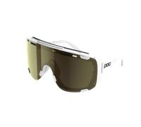 Poc - Devour Glacial + Cat 3 - Lunettes de glacier Uranium Black - Clarity Universal Sunny Grey Cat 3